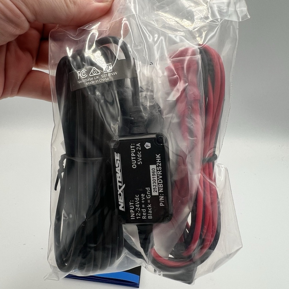 NEXTBASE Series 2 Dash Cam Hardwire Kit Black, NBDVRS2HK - New - Picture 3 of 7